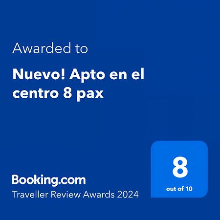 Nuevo! Pisazo En El Centro Para 8 Personas Santander Buitenkant foto